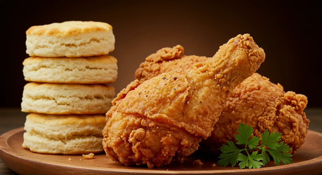 Ultimate Southern Fried Chicken with Buttermilk Biscuits